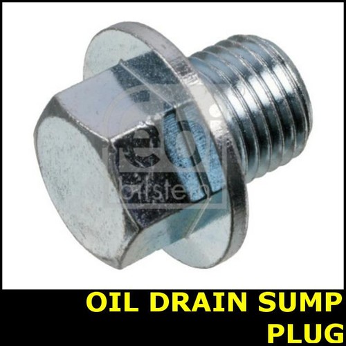 Oil drain sump plug - drain,