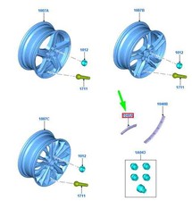 FORD FOCUS MK4 C519 Wheel