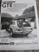 SCIMITAR GTE HIGH PERFORMANCE