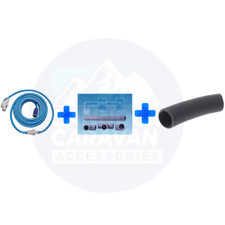 Truma Caravan service Pitch Bundle (Truma Ultraflow,Waste kit, 6m x 28.5mm pipe)