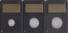 Gold Sovereign Coin Cases Magnetic Slabs Full Half Quarter Storage Presentation