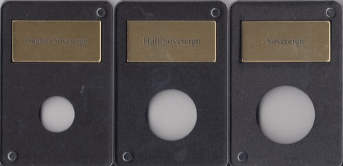 Gold sovereign coin cases - sovereign,