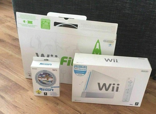 Nintendo wii console - nintendo, fit