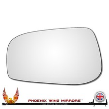 For Volvo V70 2003-2006 Convex Wing Door Mirror Glass Left Hand Passenger Side