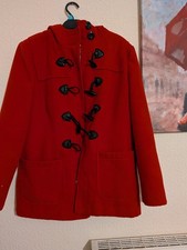 Red Duffle Type Coat.  Size 16