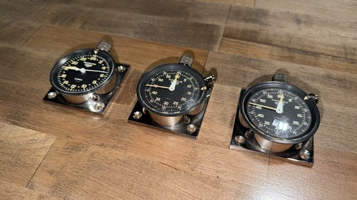Vintage heuer rally dashboard - rally,