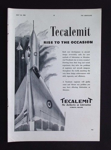 Original 1953 advert - original,