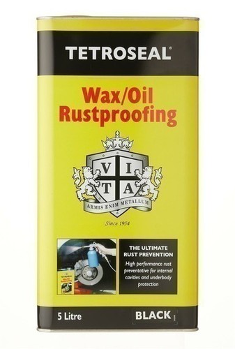Tetroseal waxoil black 5l - tetroseal,