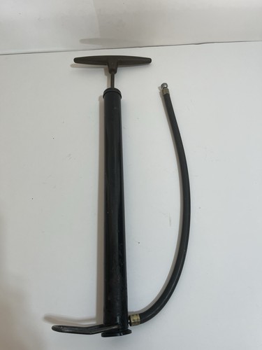 Vintage bicycle pump - bicycle,