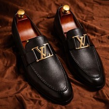 Handmade Mens brown leather