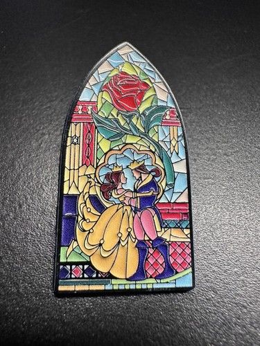 Enchanted rose enamel - enchanted, pin