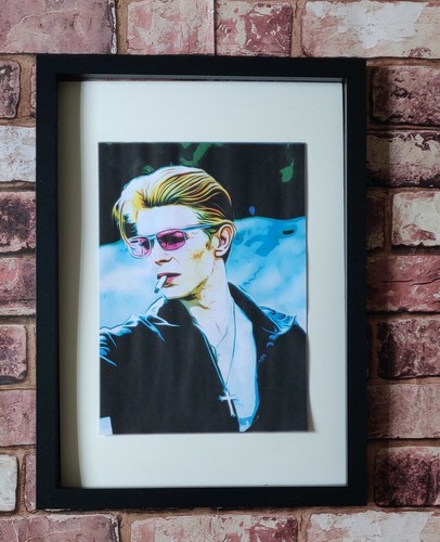 David bowie pop art tribute - art,