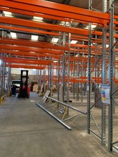 WAREHOUSE  RACKING Upright 5.5m x900mm  Beams 2.7m plus Decking
