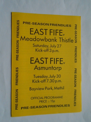 East fife meadowbank - east,