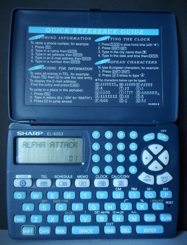 Vintage electronic organizer - vintage,