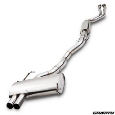3" STAINLESS CAT BACK EXHAUST SPORT SYSTEM FOR BMW Z4 E85 E86 2.5 3.0 N52 02-06