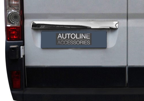 Chrome rear door handle cover - door,