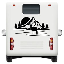 Mountain Wall Stickers Deer