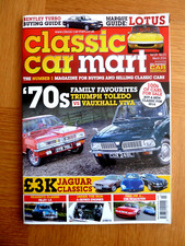 Classics Car Mart Magazine March 2014 Toledo, Viva, Riley 1.5, Jaguar