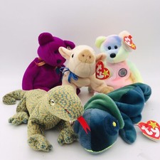 Ty Beanie Babies x5 With Tags