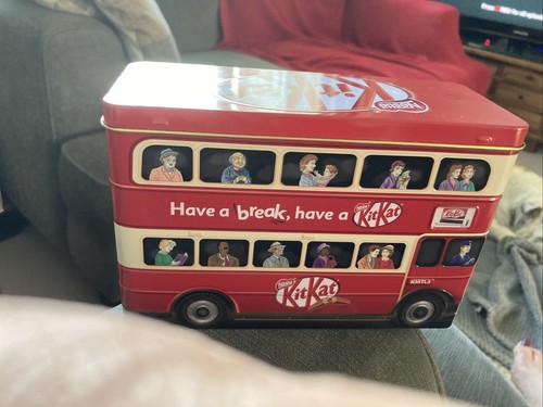 Nestle kitkat red bus tin - kitkat,