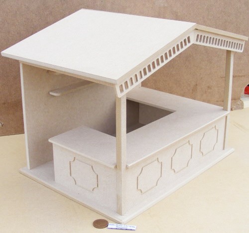 Dolls house market stall - house,