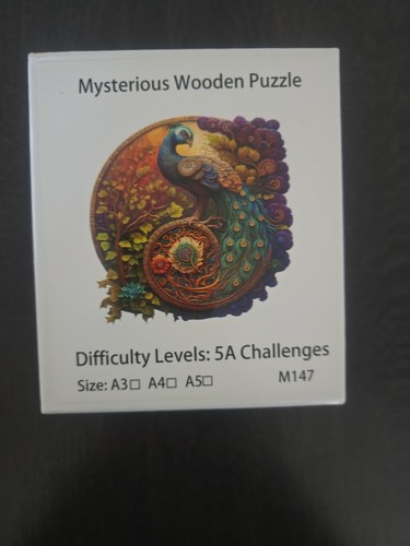 Mysterious wooden puzzle - wooden,
