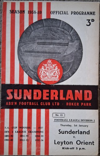 Sunderland leyton orient - sunderland, v