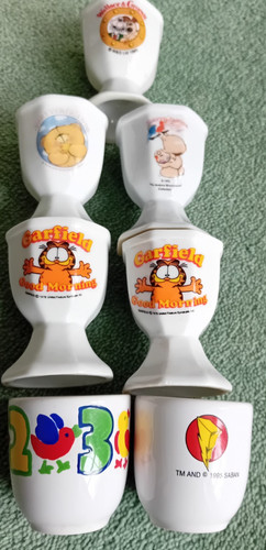 Vintage egg cups - egg, cups,