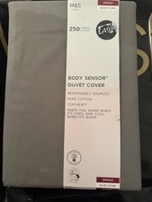 M&S Grey Body Sensor Duvet