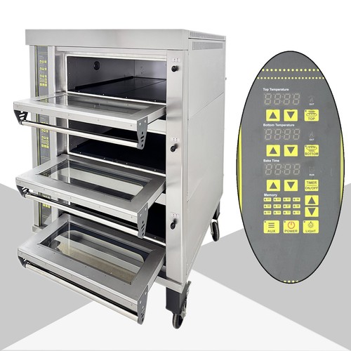 Commercial triple deck pizza - triple-deck,