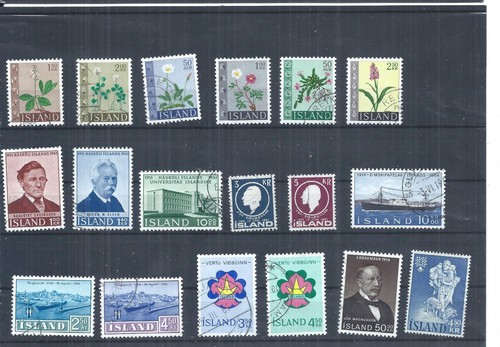 Iceland stamps mainly 1960s - stamps.,