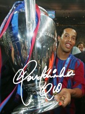 Ronaldinho Signed Autograph