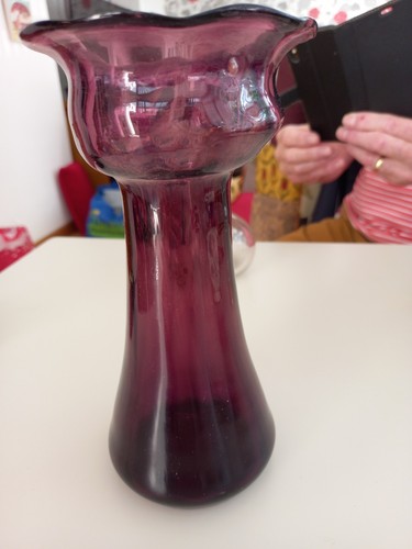 Pinky purple flower vase - pinky,