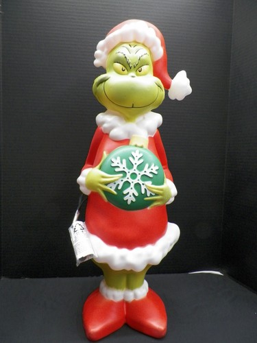 Gemmy the grinch bulb - grinch, w/