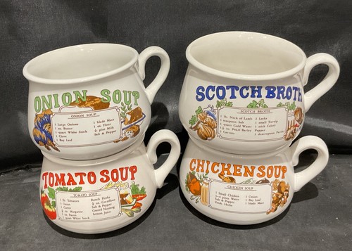 Set soup bowls - 4, recipe