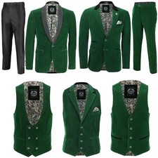 Mens green velvet vintage - mens,
