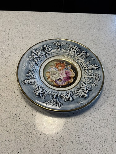 Vintage capodimonte plate - plate,