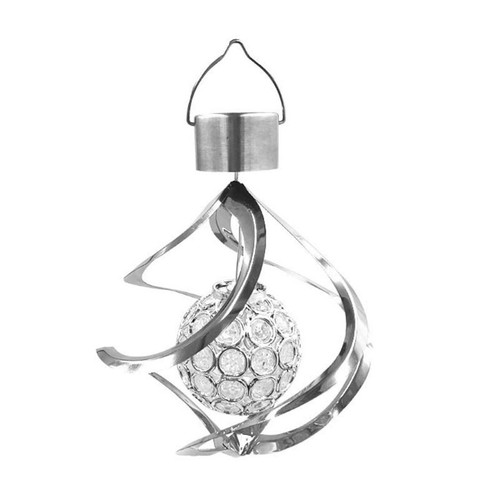 Solar powered wind chime - powered,