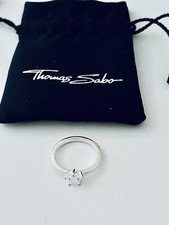Thomas Sabo Sterling Silver Ring Size 52. New In Package