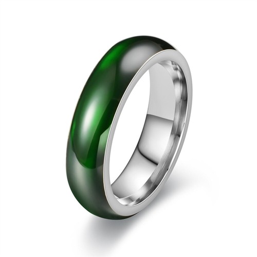 6mm imitation jade rings mens - 6mm,