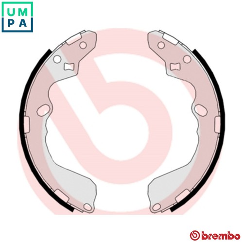 Brake shoe set 508 - set, for