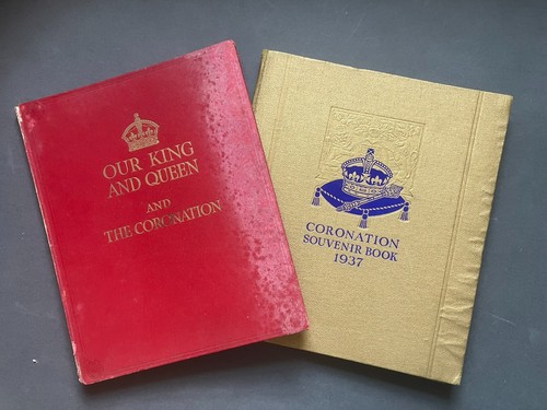 1937 coronation souvenir books - 1937,