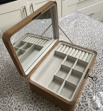 Zara home jewellery box oak