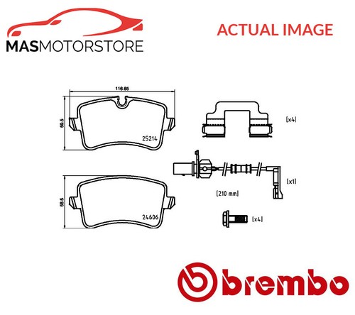 Brake pads set - brake, braking