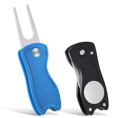 Golf divot repair tool with - repair,