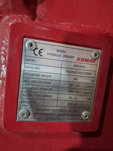 Komak kkb1000s hydraulic - kkb1000s,