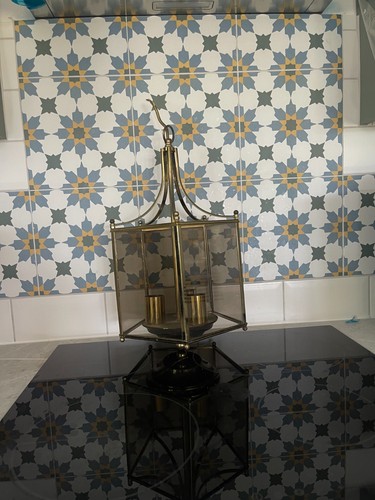 Antique vintage brass hall - vintage,