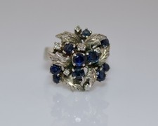 Vintage 14k White Gold
