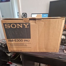 Sony  RM-E300 Video Editing Editor Controller  Titler Title Generator PAL Manual